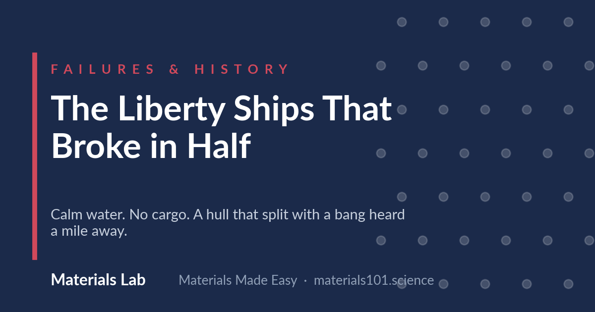 The Liberty Ships That Broke in Half